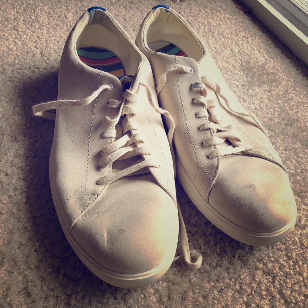 Cole Haan Grand.øs White Sneakers